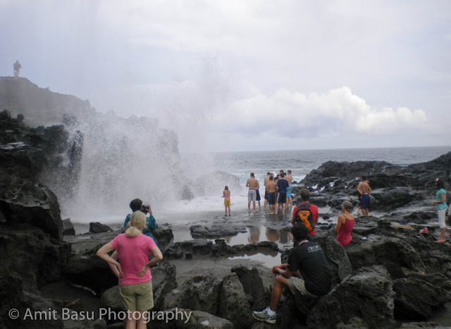 Nakalele Point Blowhole in Maui, Hawaii