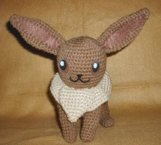 PATRON GRATIS EEVEE | POKEMON AMIGURUMI 12