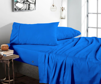 Blue Bed Sheets