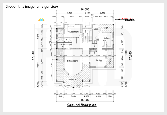 Ground floor plan