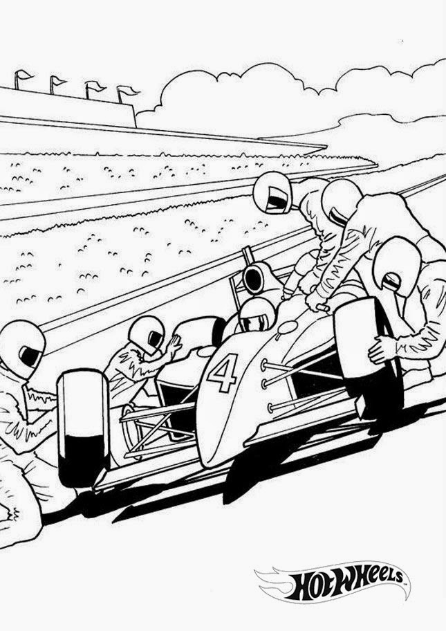 Hot Wheels Coloring Pages 38
