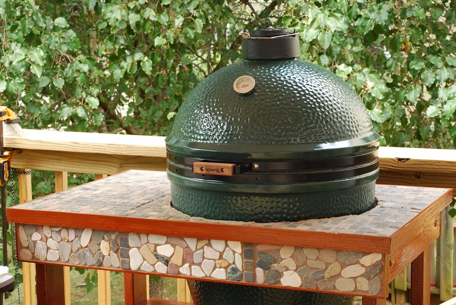 green egg grill table plans