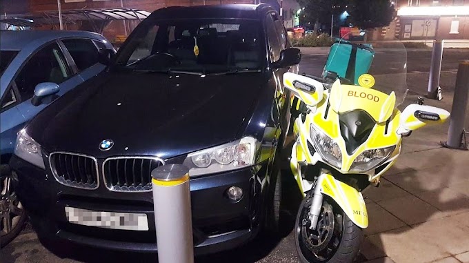 Blood biker caught via vehicle at Walsall Manor amid earnest conveyance