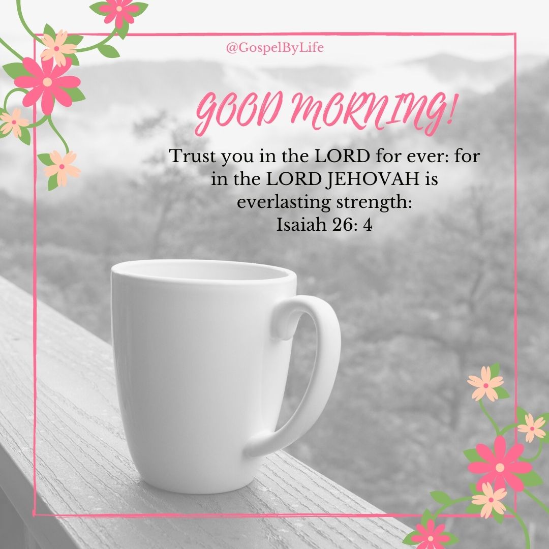 Good morning image breakfast with God