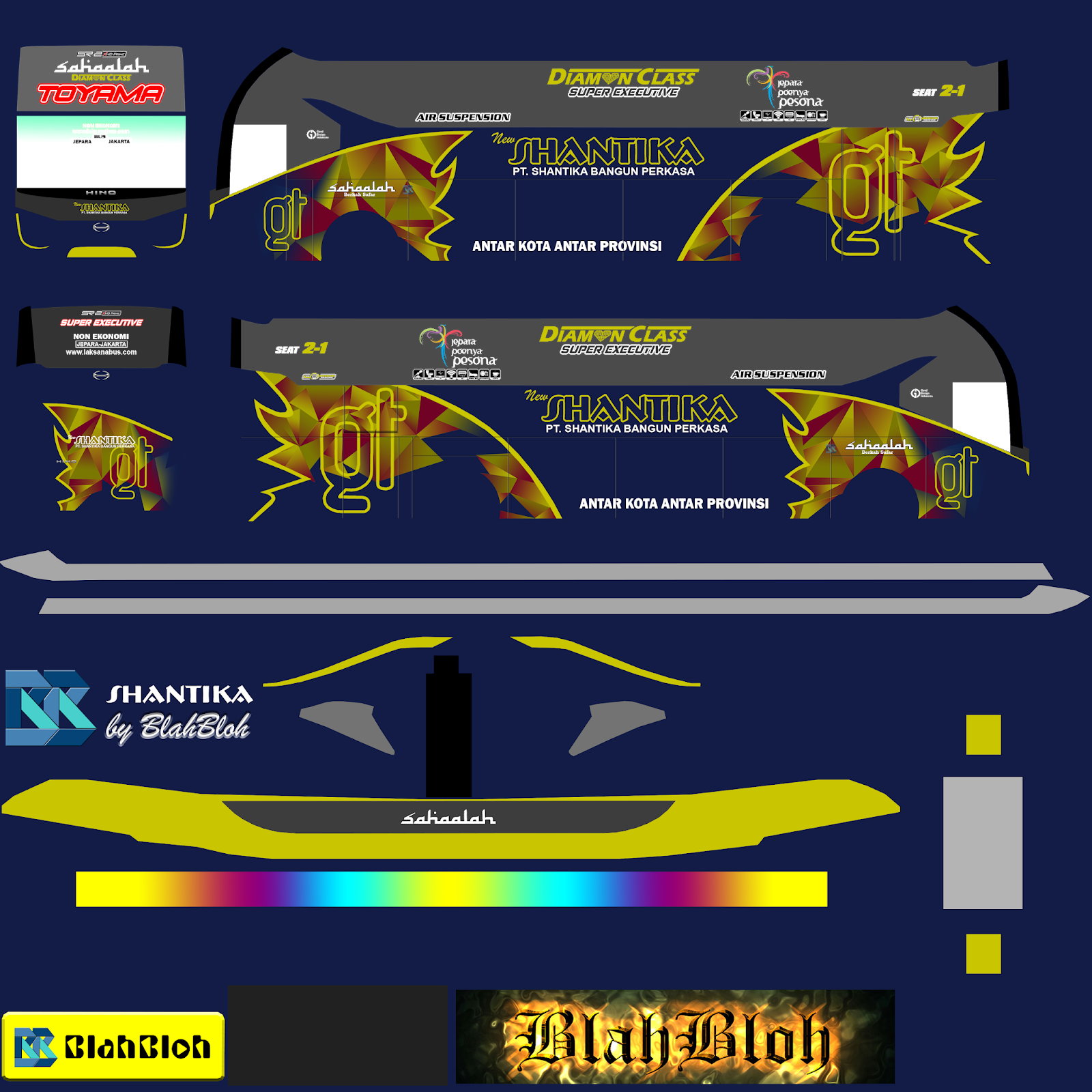 Kumpulan Livery Mod SR2 Facelift Hd Prime Bussid Mod 