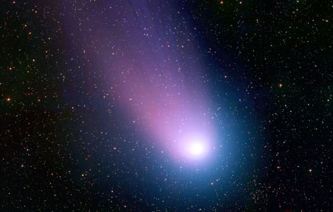 Comets In Space. A comet is an icy small Solar