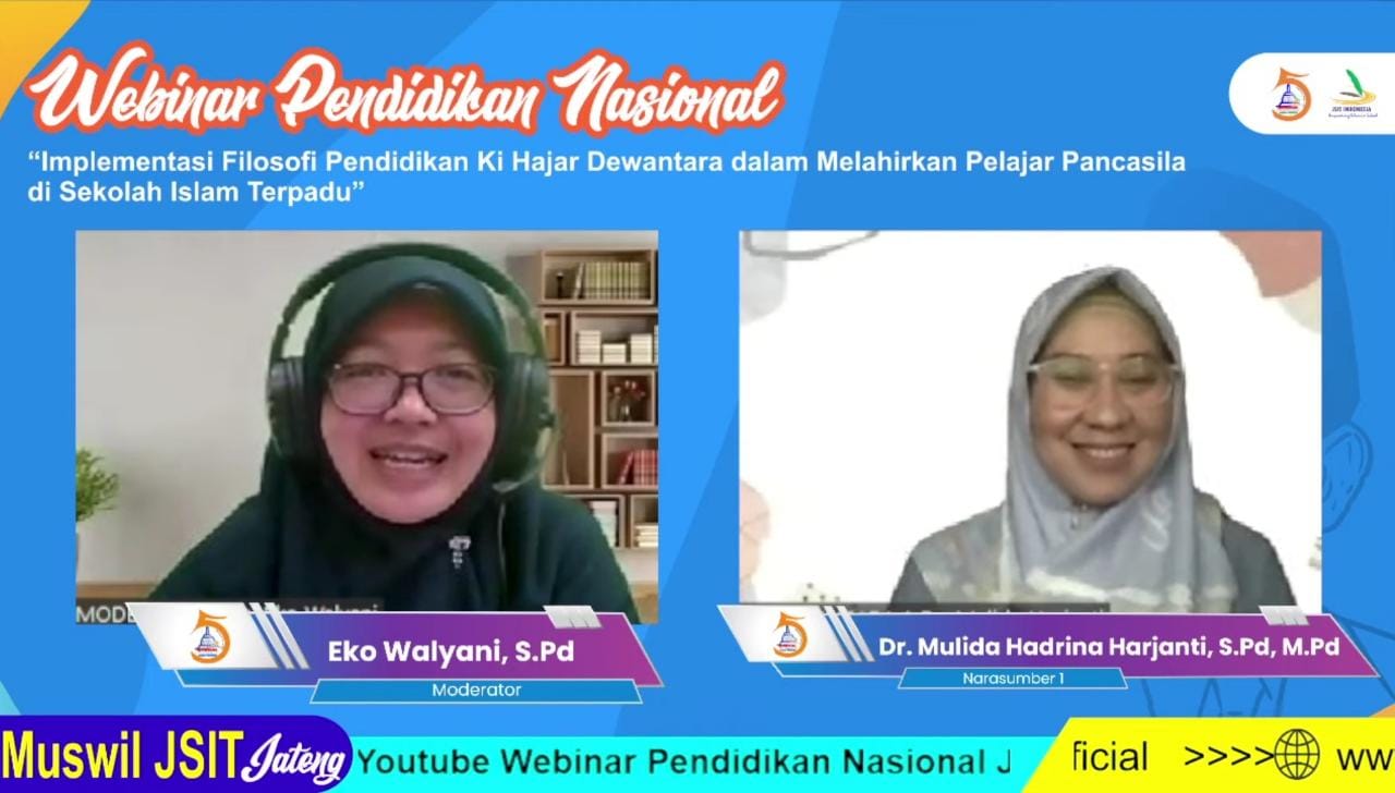 Ribuan Guru JSIT Indonesia Wilayah Jateng Ikuti Webinar Pendidikan Nasional
