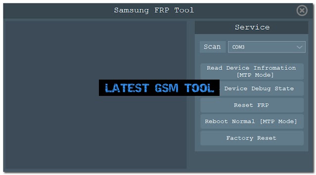 Samsung FRP Tool MTP Mode Download 2024