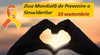 10 septembrie: Ziua Mondială de Prevenire a Sinuciderilor