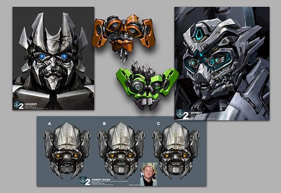 Transformers 2 Character Faces