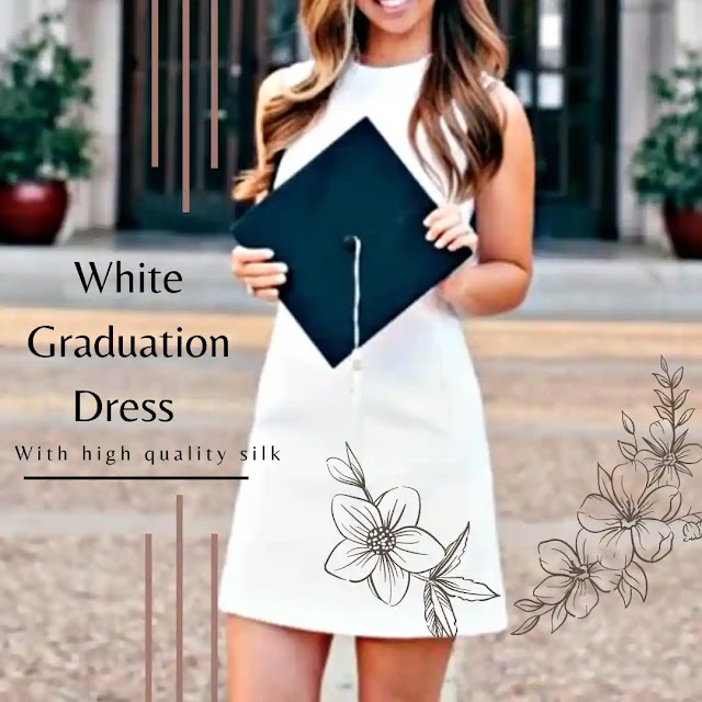 Stand Out on Your Graduation Day: Gorgeous White Dresses for High School Graduates