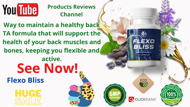 FlexoBliss Review -Tablets Support Back Pain Treatment & Joint Recovery Very Effective Quality!