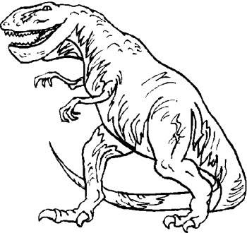 Dinosaur Coloring Sheets on Dinosaur Coloring Pages Dino5 Rdax 65 Jpg