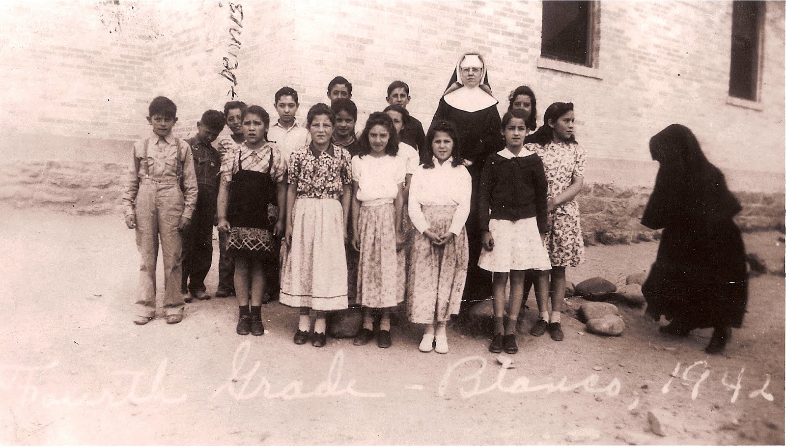 Public school children in Blanco, NM, 1942. From the collection of ...