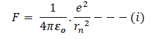 Class 12 Physics Quantization of energy Notes