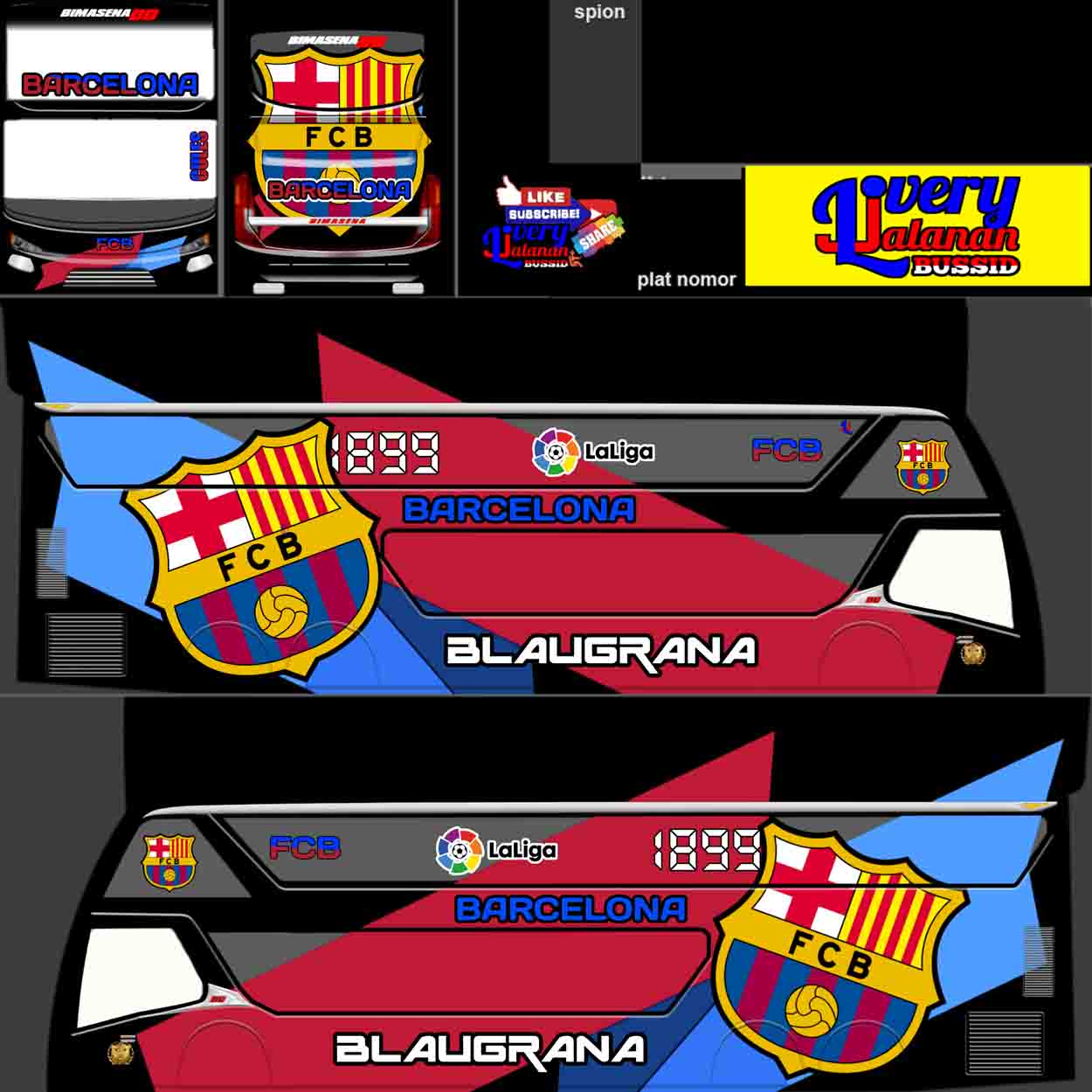 livery barca