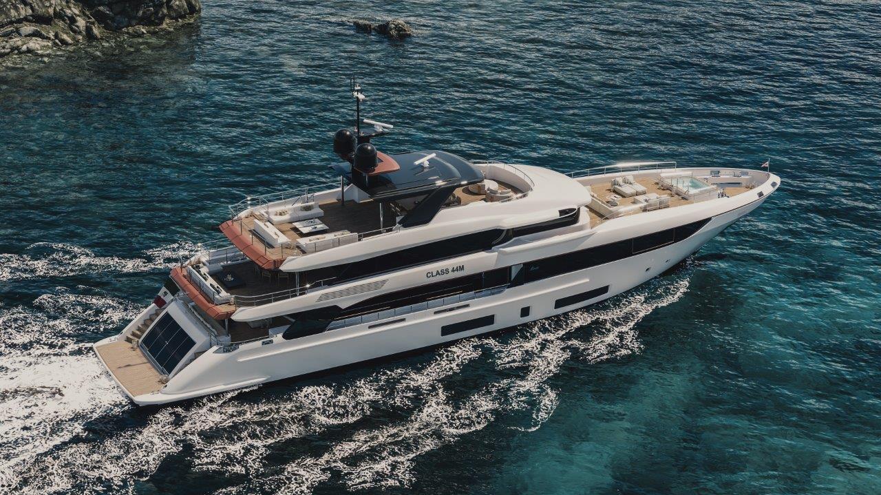 New Fibreglass Flagship Presented by Benetti