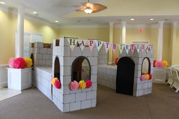 DIY Cardboard Castles. 