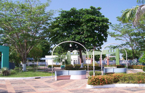 Praça Santa Terezinha, uma das belezas de Bacabal