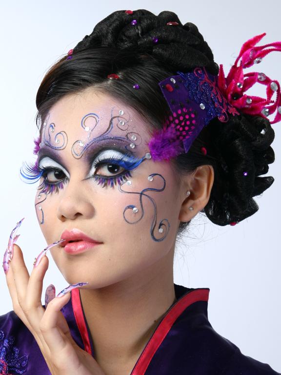 fantasy makeup gallery. fantasy stage makeup. Photos