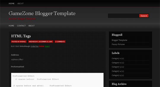 Best Blogger Templates Best Blogspot themes 2010 Wordpress themes