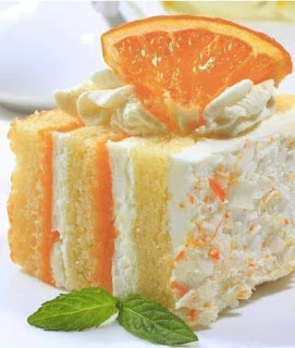 Orange Creamsicle Cake