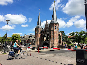 Das Wassertor in Sneek (Niederlande)