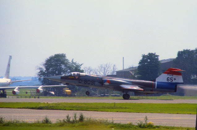 D-8091 F-104G Royal Netherlands Airforce Mildenhall 1978
