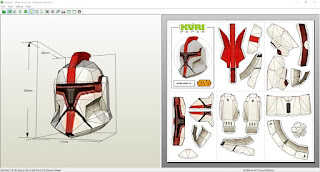 Kuri Paper - Helmet Clone Army V2 papercraft