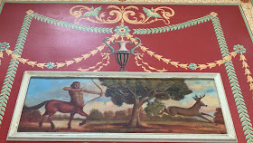 A mural of a Centaur killing a stag in the East Hall at Washington D.C.'s Union Station
