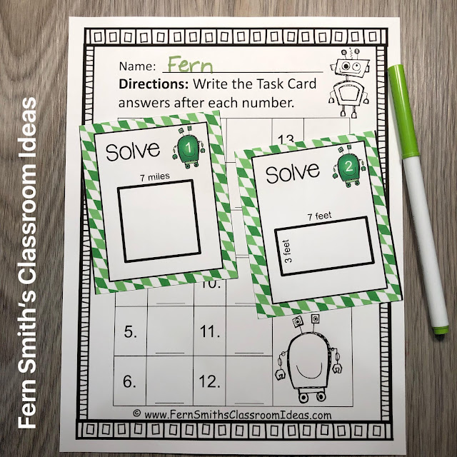 Click Here to Download This Area Arnie Area Center Games, Task Cards, and Printable Worksheets Math Center Resource for Your Classroom Today!