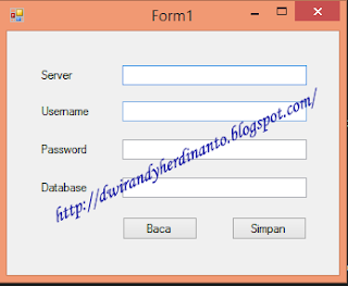 Menggunakan Application Configuration File (app.config) Untuk Menyimpan Pengaturan Aplikasi