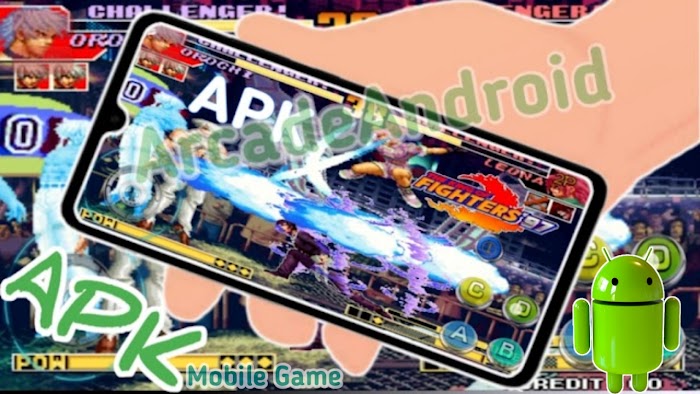 The king of fighters 97 Iori New Power Style Game Android phone 