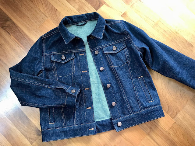 Diary of a Chain Stitcher: Denim and Copper Alina Sewing & Design Co Hampton Jean Jacket