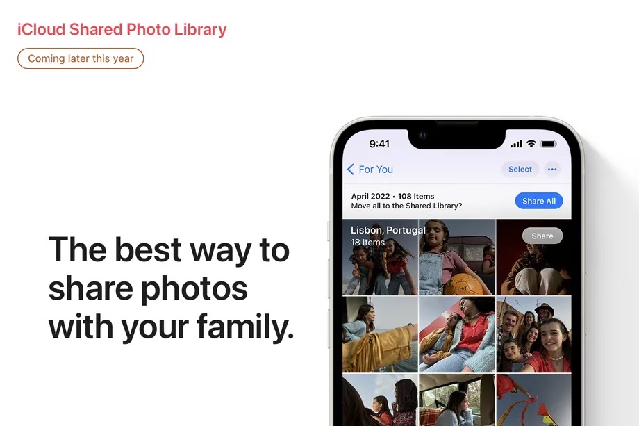 iCloud Shared Photo Library won’t launch with iOS 16