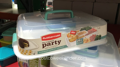 Rubbermaid The Ultimate Party Serving Kit - Store and serve your party treats all in one easy-to-carry kit