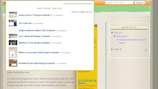 how make pop up ads on blogspot templates