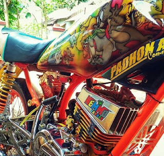 custom mesin Yamaha RX King