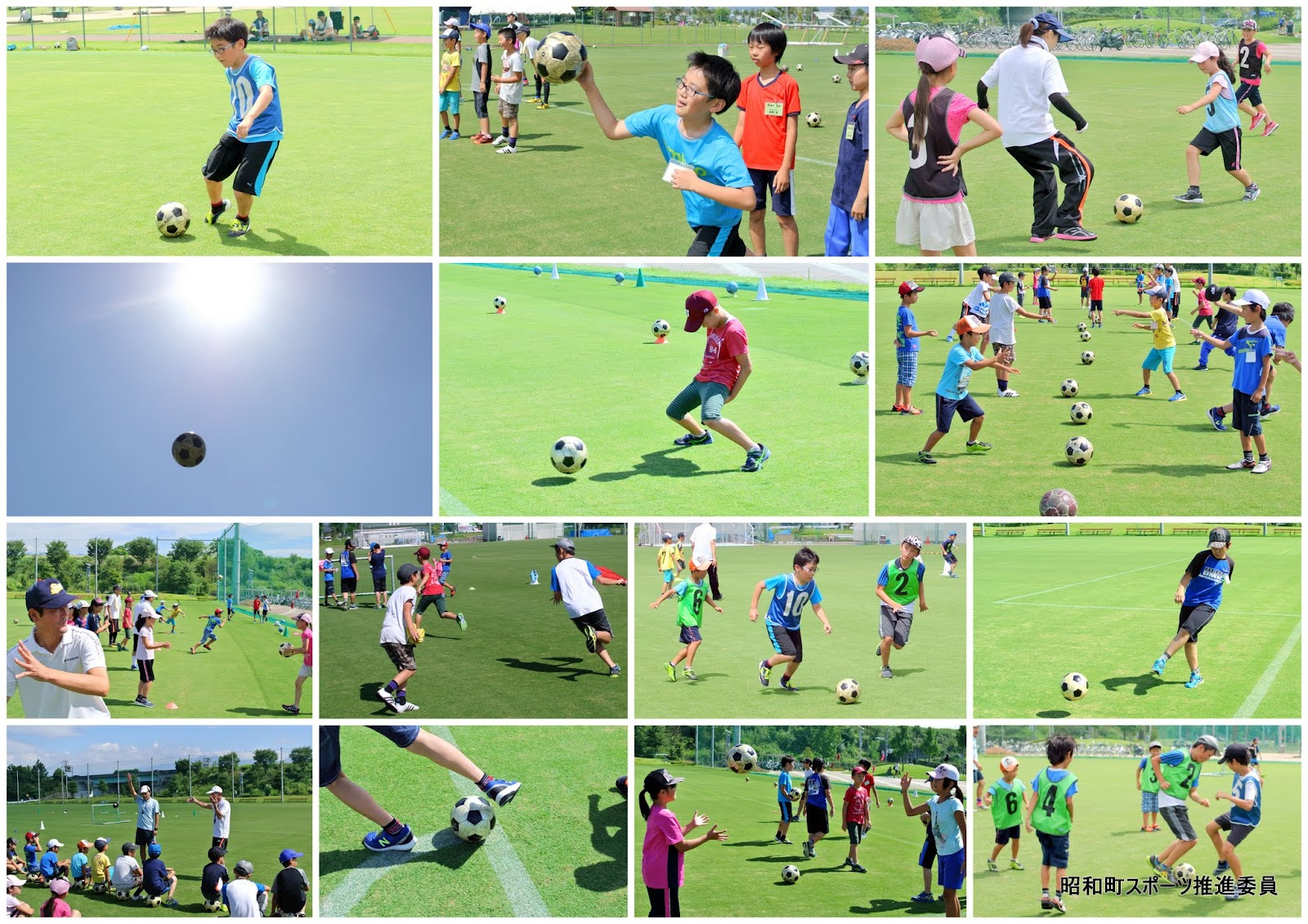 こんにちは昭和町スポーツ推進委員です こどもスポーツ教室 サッカー 2016 こんにちは昭和町スポーツ推進委員です こどもスポーツ教室 サッカー 2016
