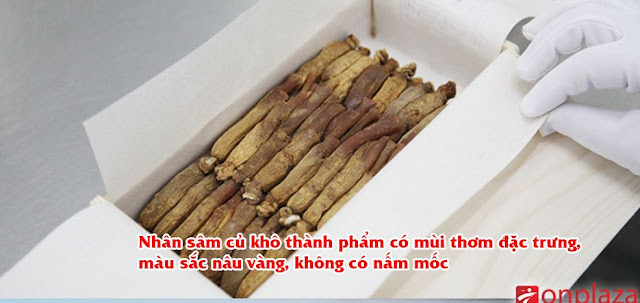 Hồng sâm nguyên củ sấy khô hàn quốc