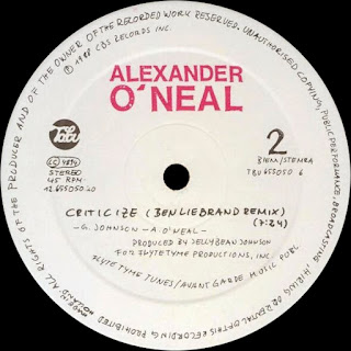 Criticize (Ben Liebrand Remix) - Alexander O'Neal http://80smusicremixes.blogspot.co.uk