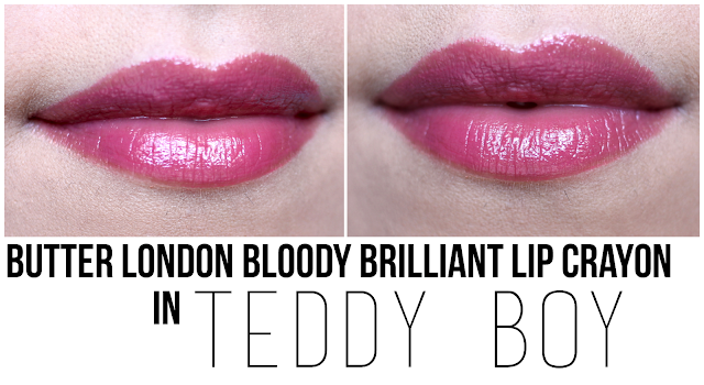 Butter London Bloody Brilliant Lip Crayon in Teddy Boy