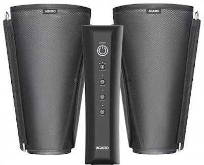 AGARO 33432 Air Compression Leg Massager for Foot, Arm and Calf | Best Air Compression Leg Massagers in India | Air Compression Massager Machine