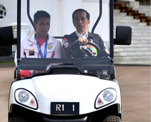 Sopiri Zohri Keliling Istana, Presiden Jokowi: Orang Besarnya Bukan Saya, Tapi Zohri