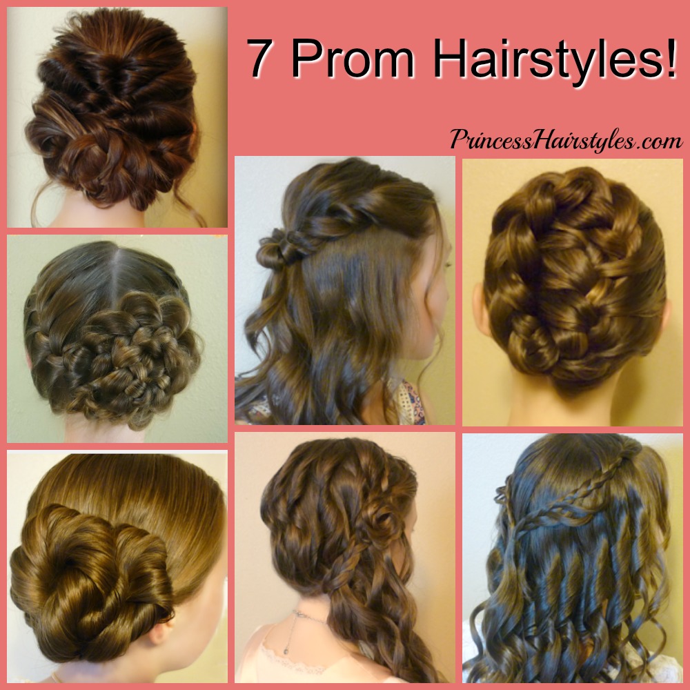 2 Easy Prom Hairstyles in 3 Minutes! - YouTube