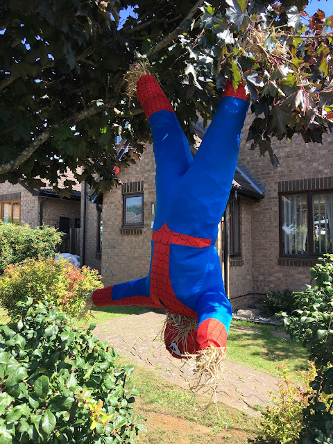 Spiderman Scarecrow