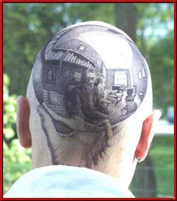 Sweet tattoo, it looks like back hair from a distance. Alright, awesome.