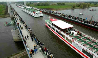 Magdeburg, Water Bridge