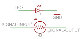 tremolo LFO LDR schematic