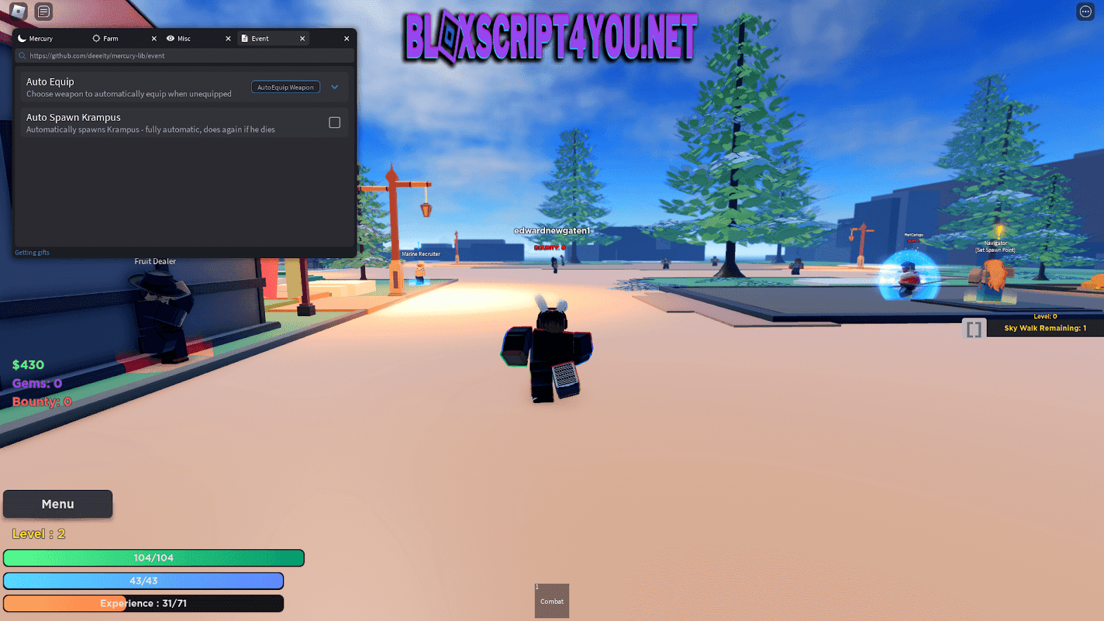 Roblox Project New World Script